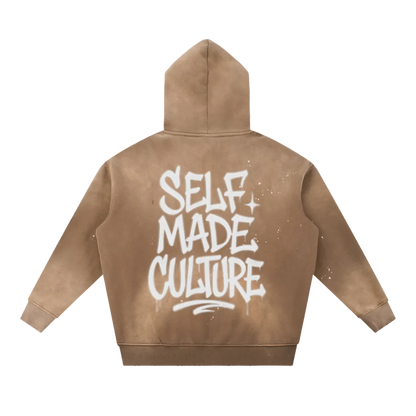 Heavyweight "Self Made" Hoodie