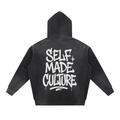 Heavyweight "Self Made" Hoodie